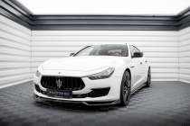 Maserati Ghibli MK3 Facelift 2017-2020 Frontläpp / Frontsplitter V.1 Maxton Design